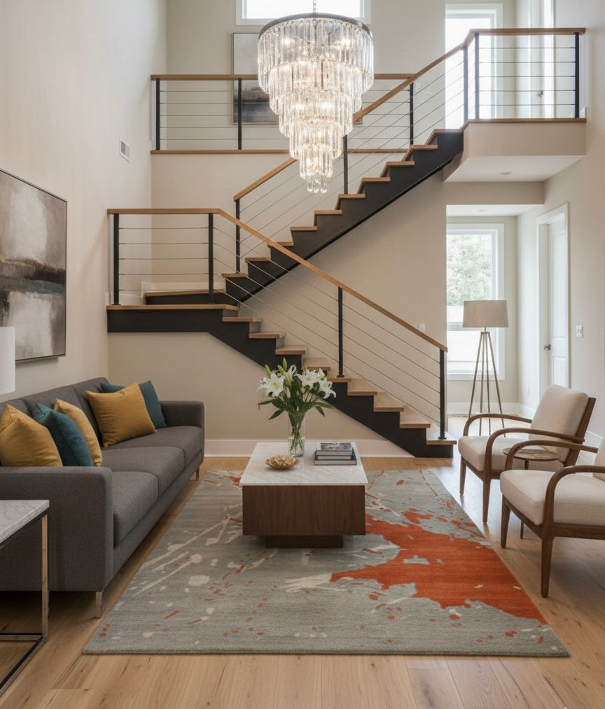 Ember Splash Rug