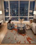 Ember Splash Rug