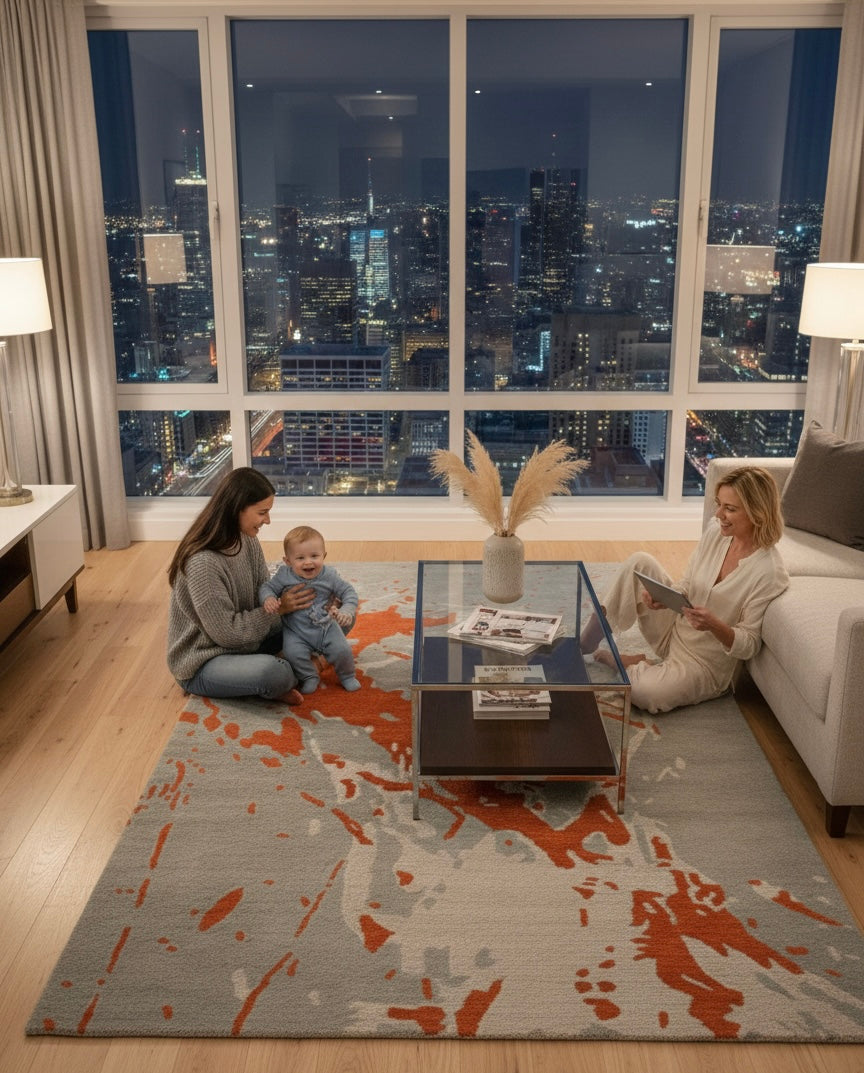 Ember Splash Rug