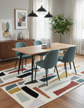 Abstract Terra Mosaic Rugs