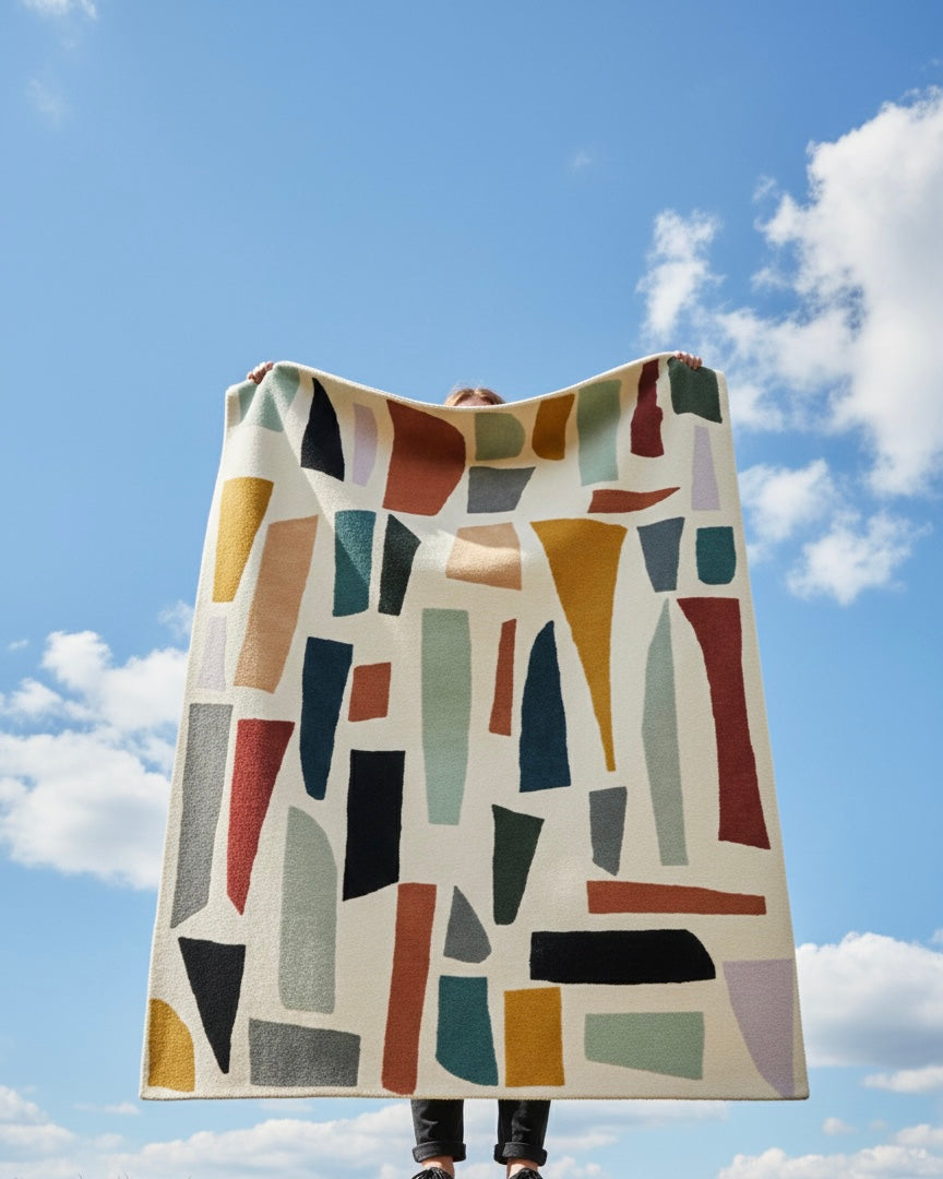 Abstract Terra Mosaic Rugs