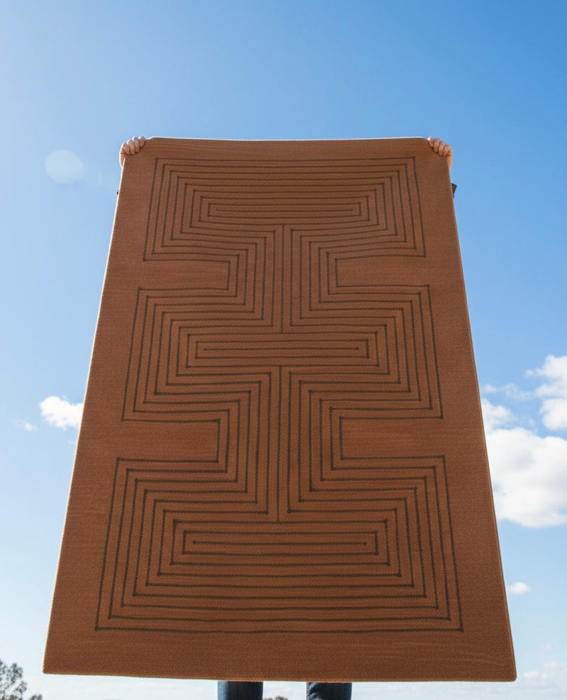 Earthform Maze Rug