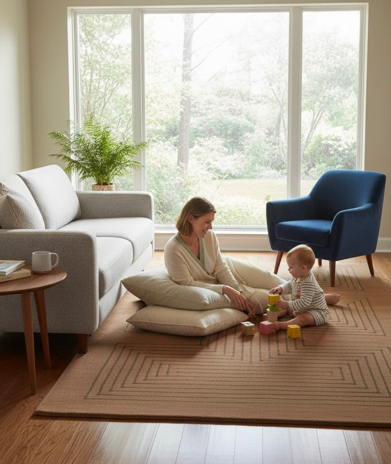 Earthform Maze Rug