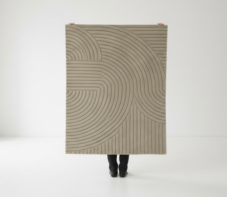 Sandstone Serenity Solid Rugs