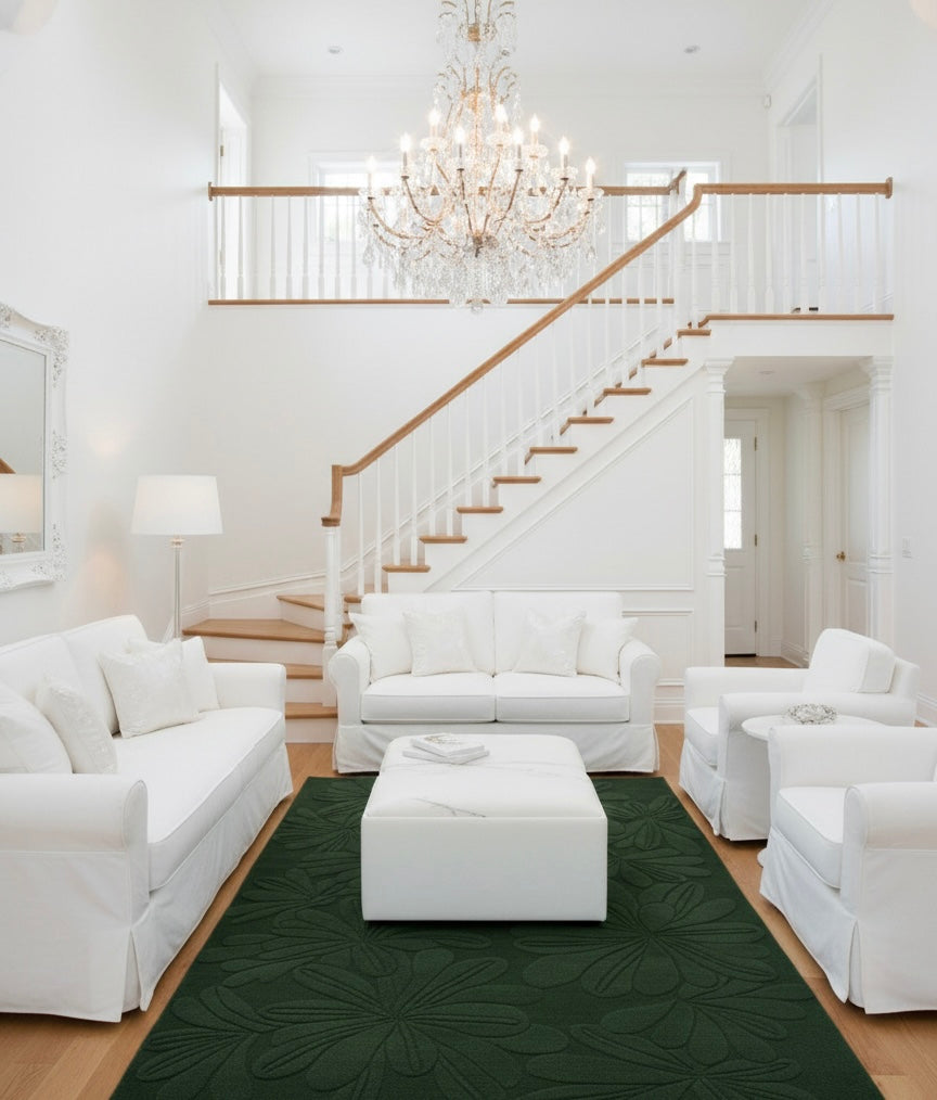 Jade Garden Texture Rug