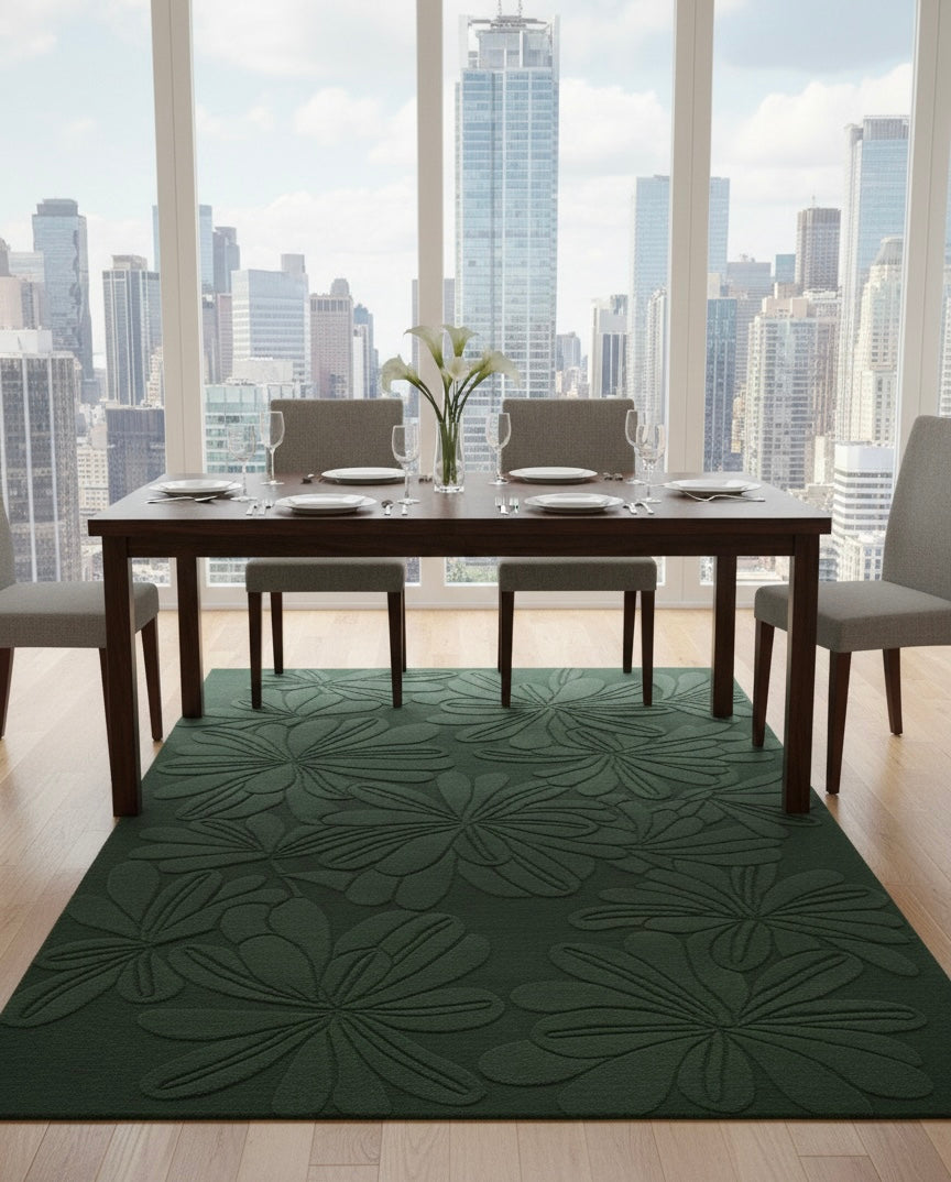 Jade Garden Texture Rug