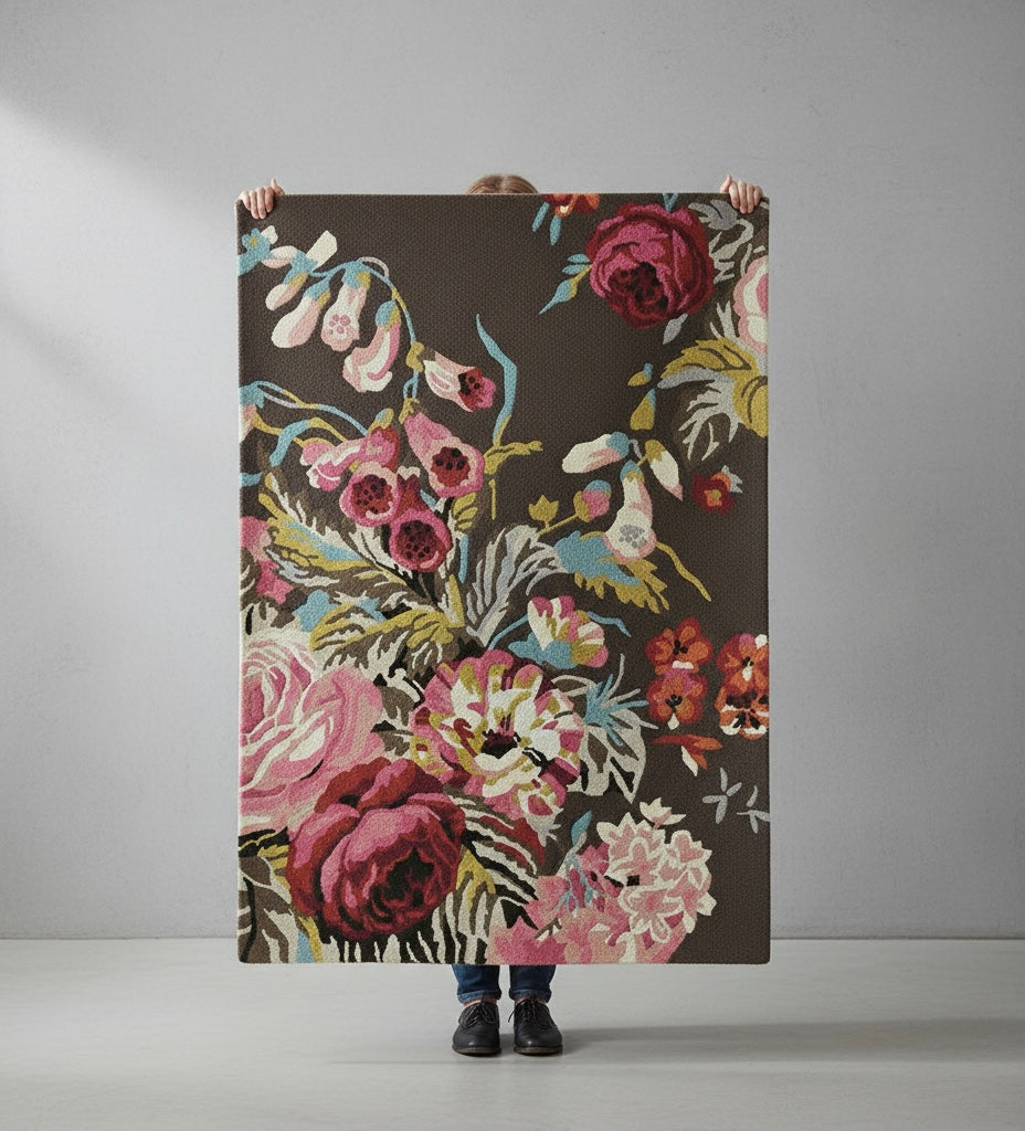 Velvet Rose Tapestry Rug