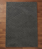 Graphite Ridge Rug