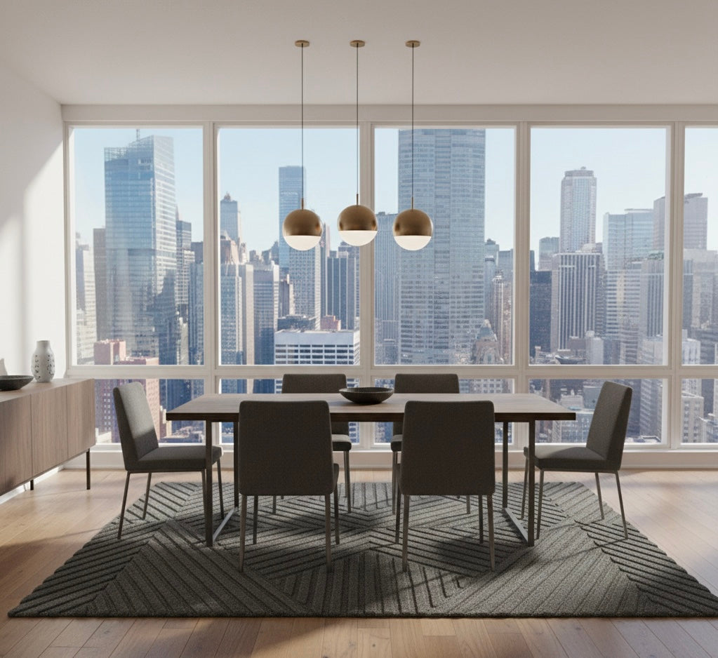 Graphite Ridge Rug