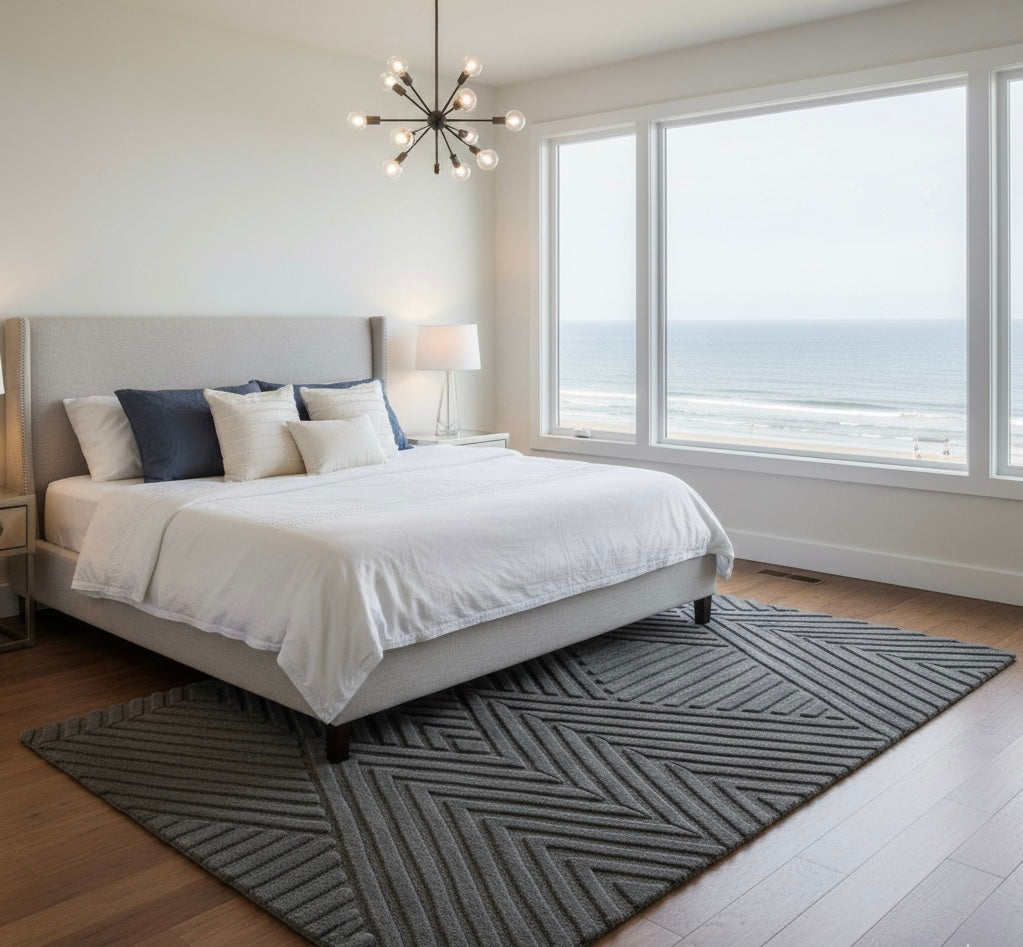 Graphite Ridge Rug
