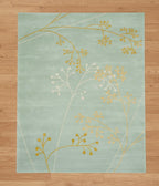 Mint Floral Whisper Rug