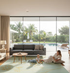 Mint Floral Whisper Rug