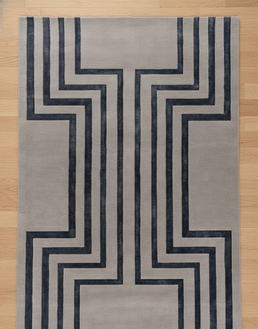 Slate Axis Rug