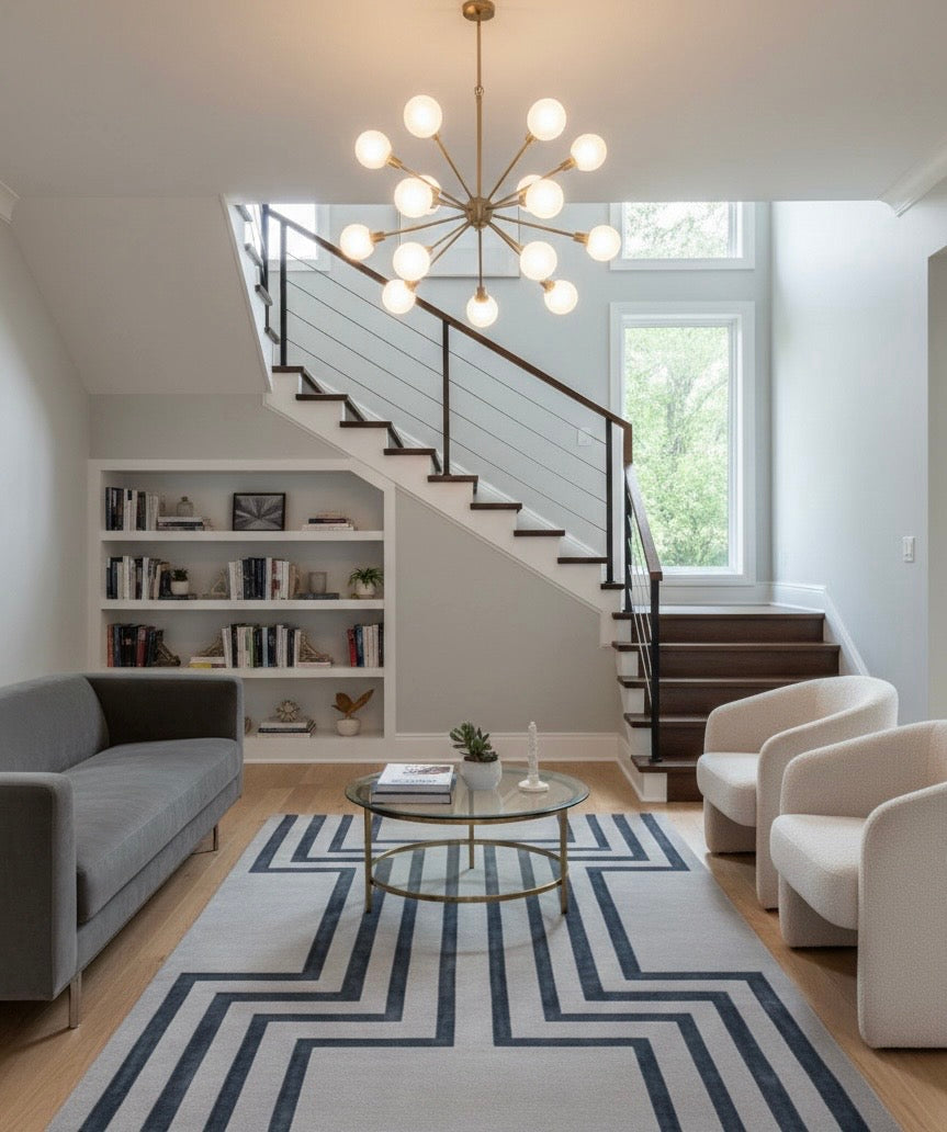 Slate Axis Rug