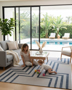 Slate Axis Rug