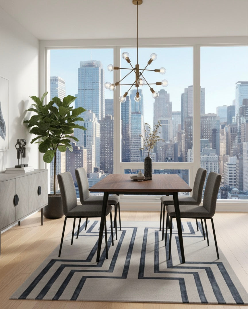 Slate Axis Rug