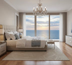 Ivory Palm Texture Rug