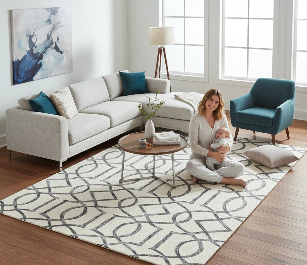 Modern Stitch Rug