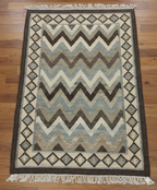 Zigzag Tribal Kilim Rug