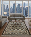 Zigzag Tribal Kilim Rug