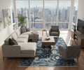 Indigo Calm Rug