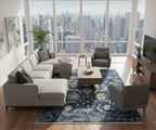 Indigo Calm Rug