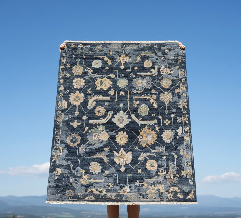 Indigo Calm Rug