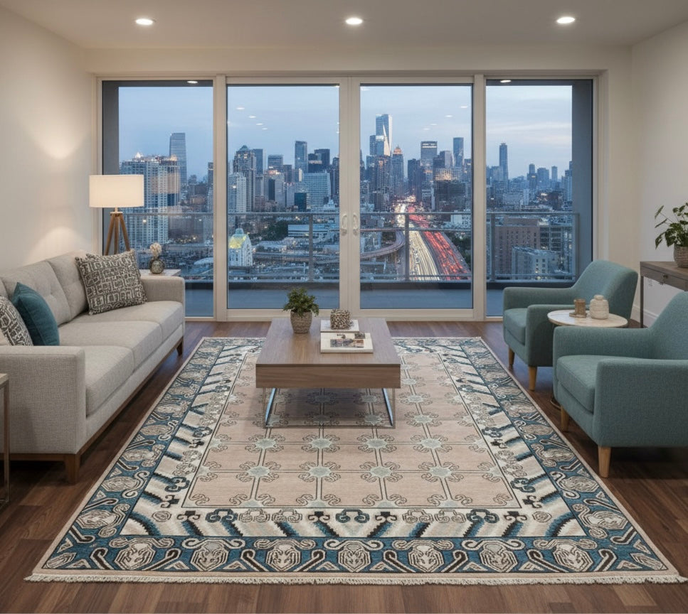 Quiet Blue Rug