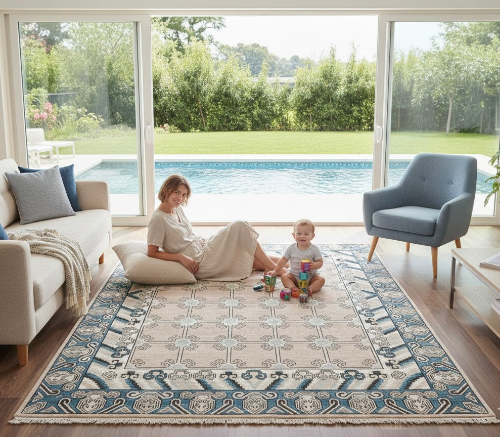 Quiet Blue Rug