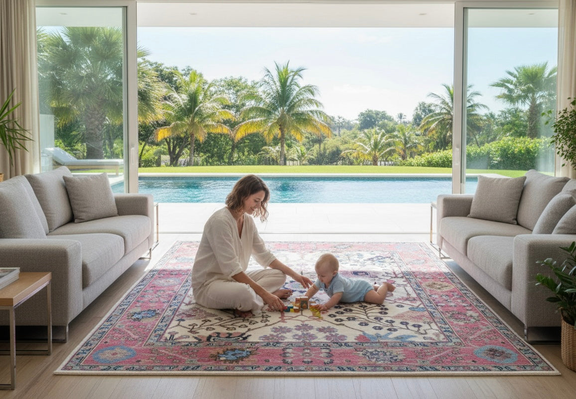 Blush Botanica Rug