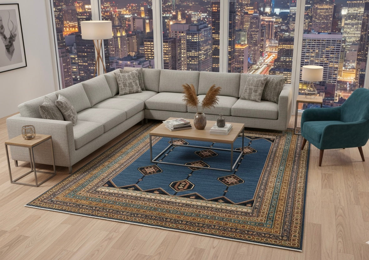 Indigo Dominion Rug