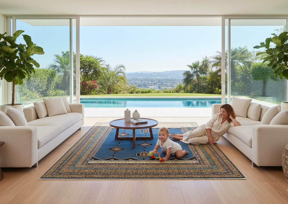 Indigo Dominion Rug