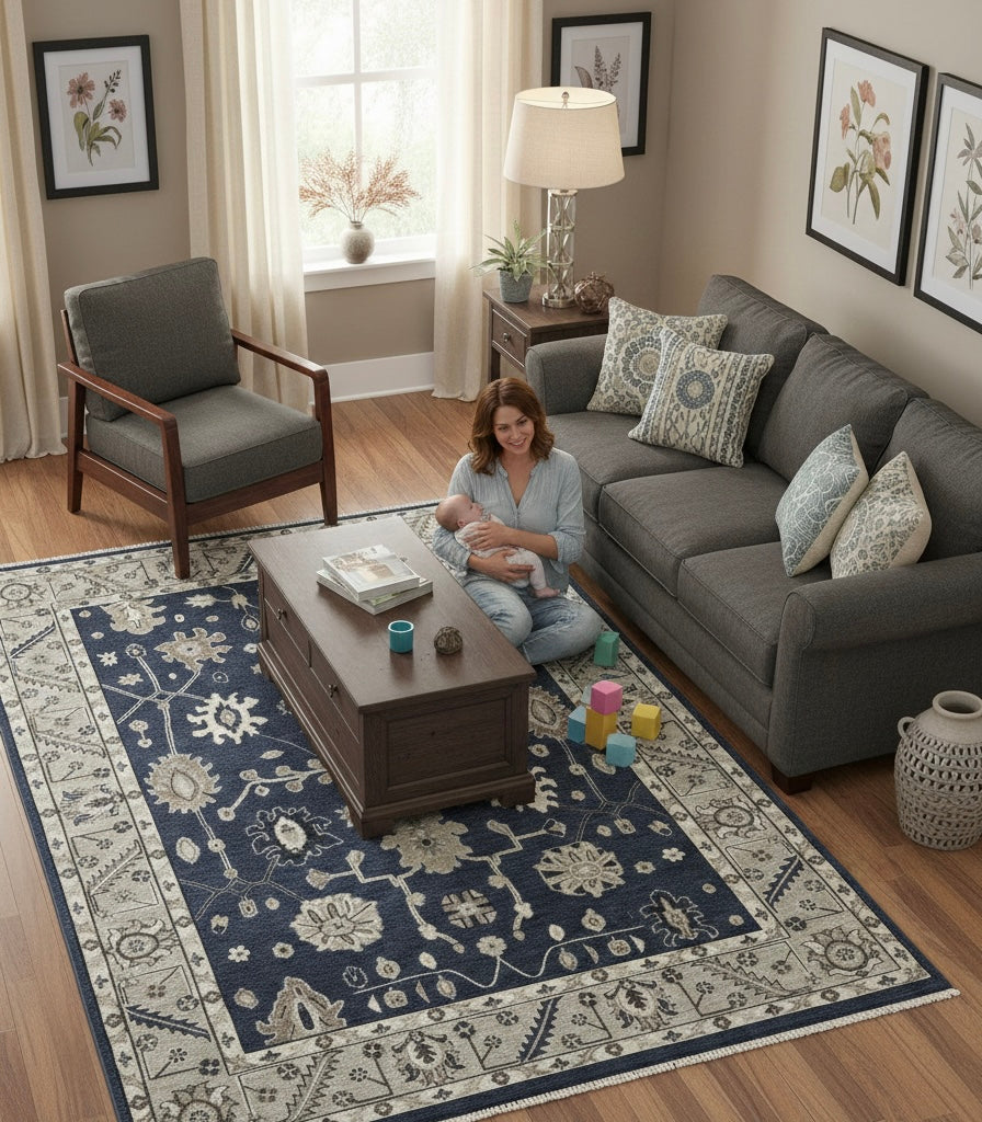 Imperial Indigo Rug