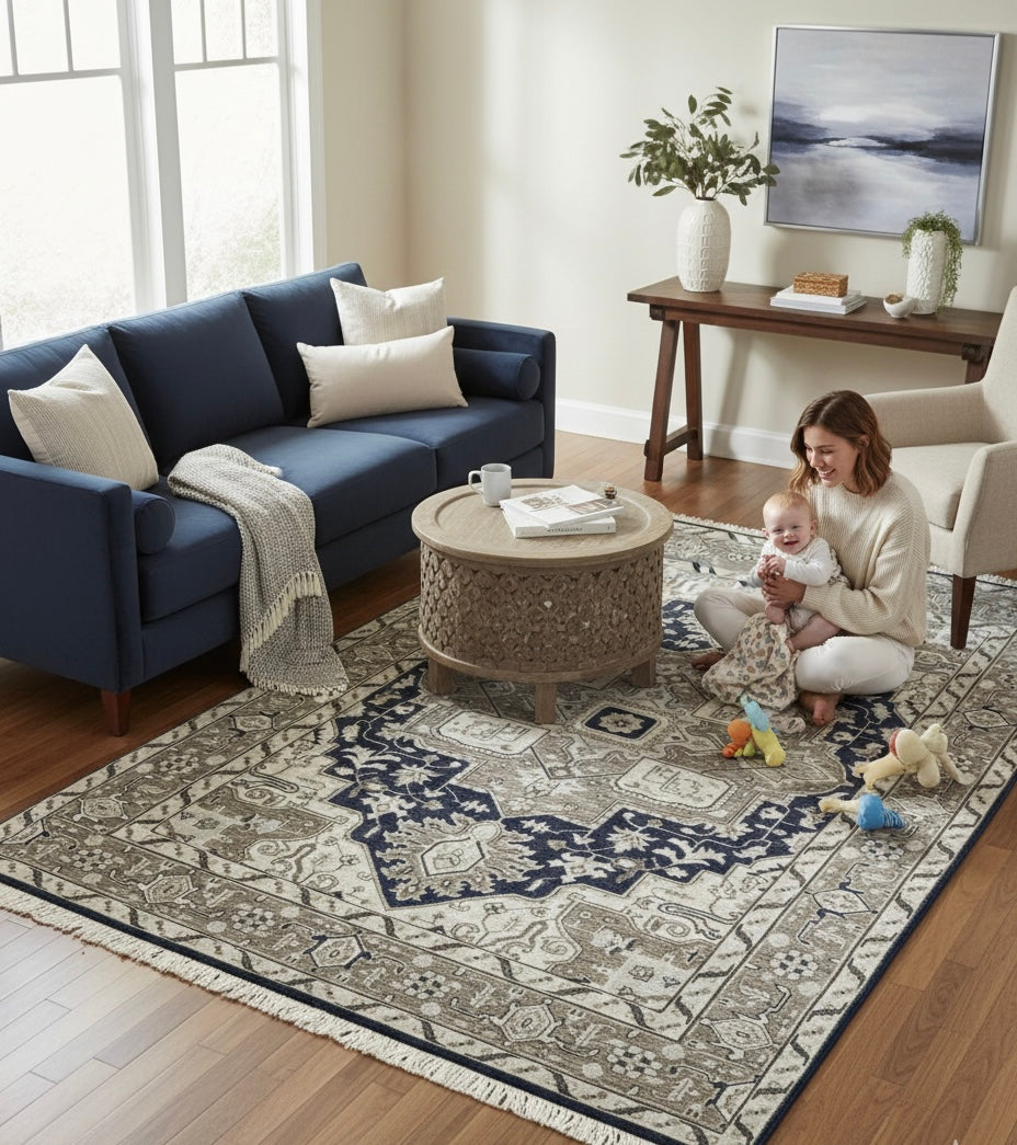 Stone Crown Rug