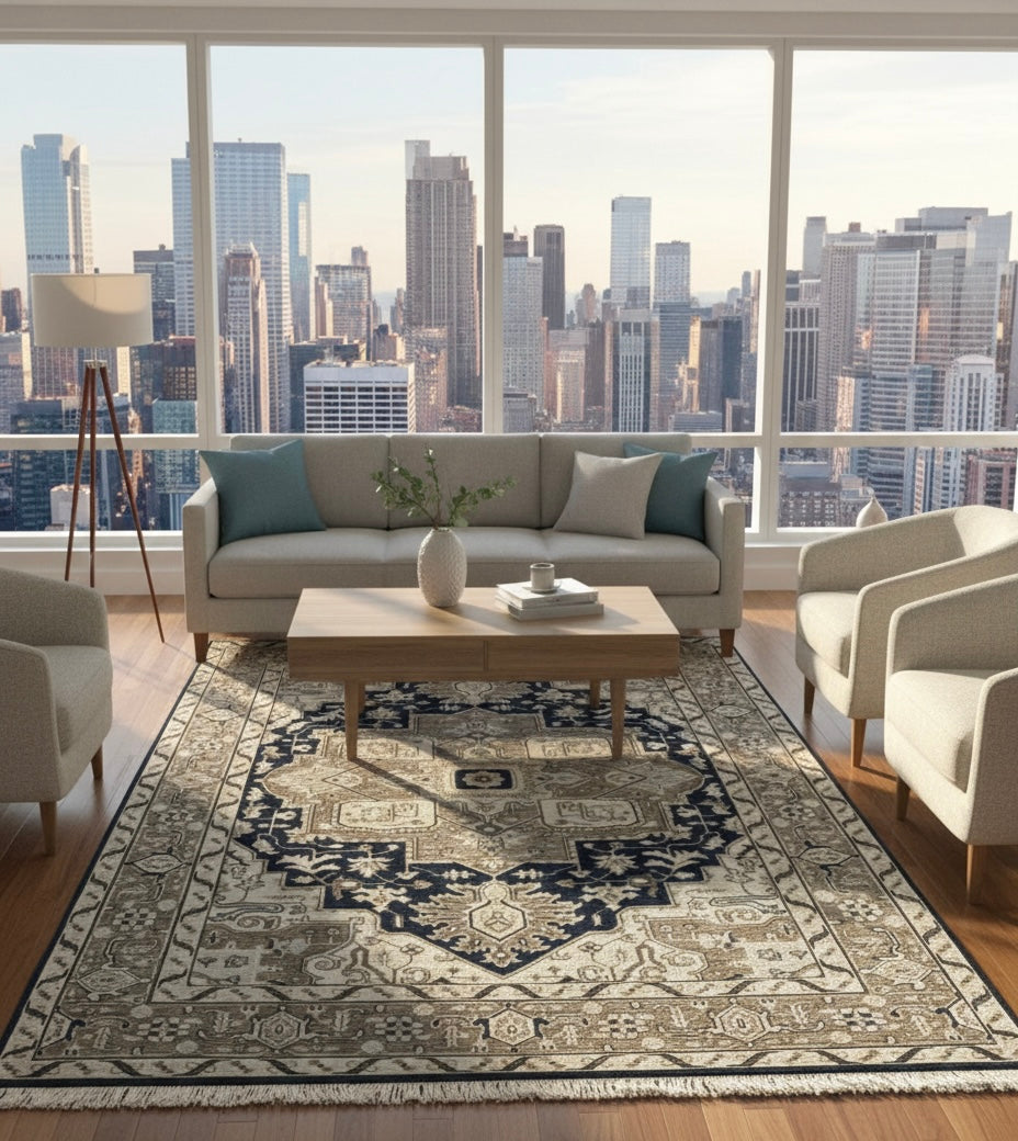 Stone Crown Rug