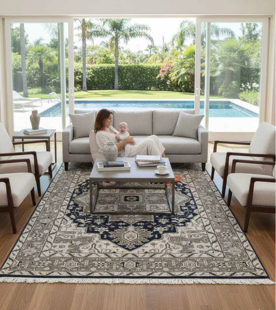 Stone Crown Rug