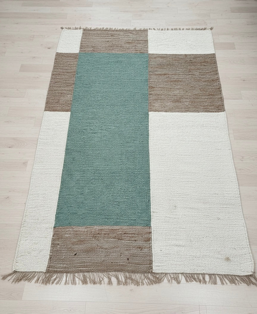 Contemporary Colorblock Rug