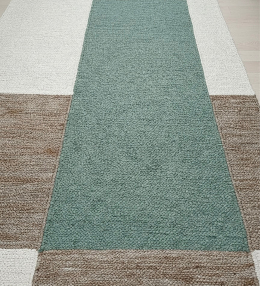 Contemporary Colorblock Rug
