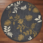 Celestial Flora Circle Rugs