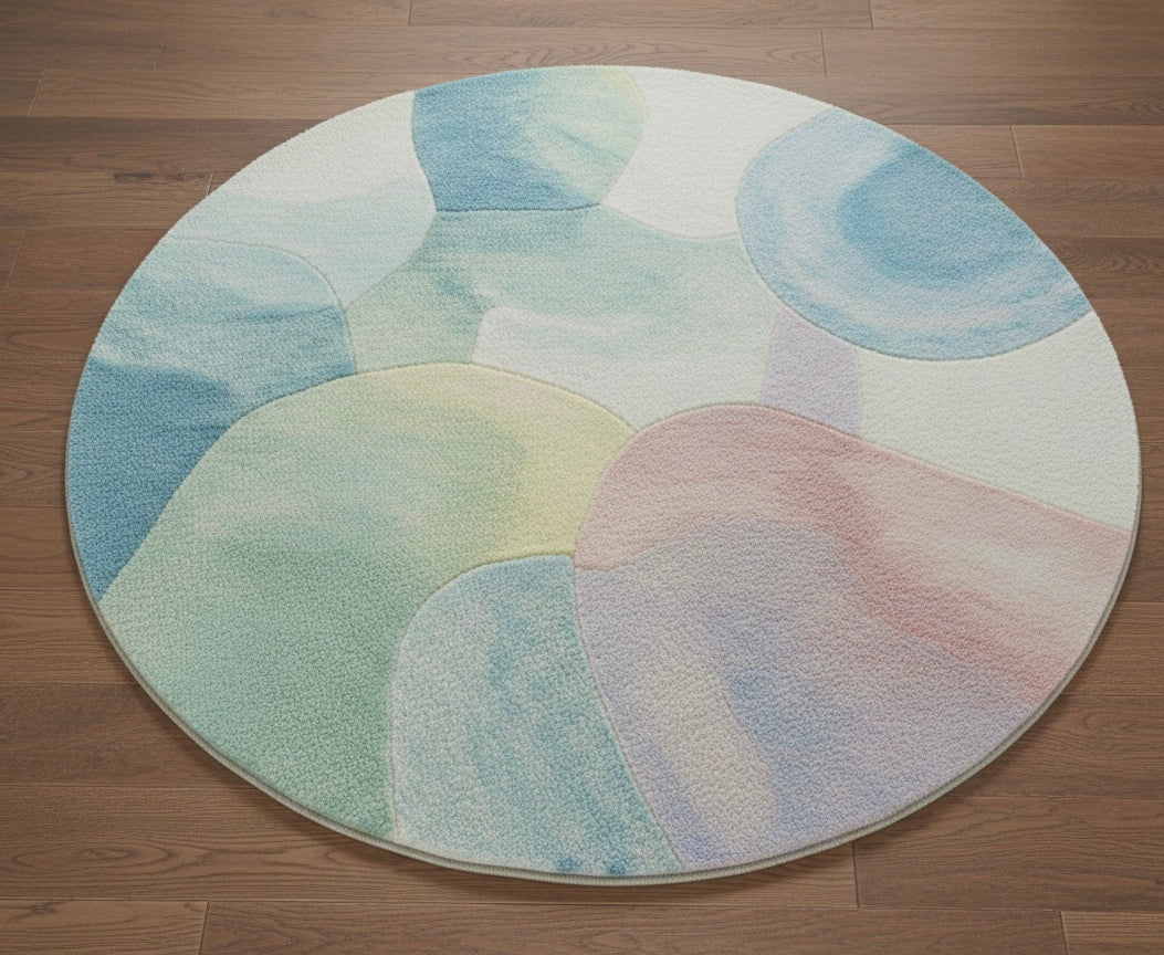 Light shades Round Rugs