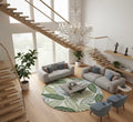 Floral Round Rugs