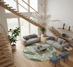 Floral Round Rugs