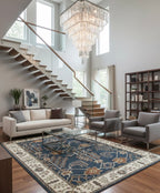 The Midnight Botanical Area Tufted Rugs
