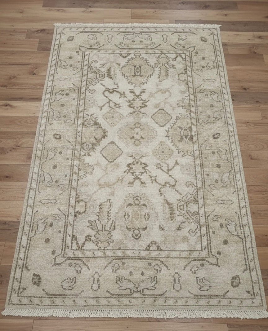 Vintage-Inspired Geometric Tribal Handknotted Rugs