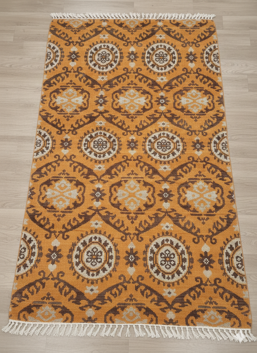 Bohemian Amber Tapestry Handknotted Rugs