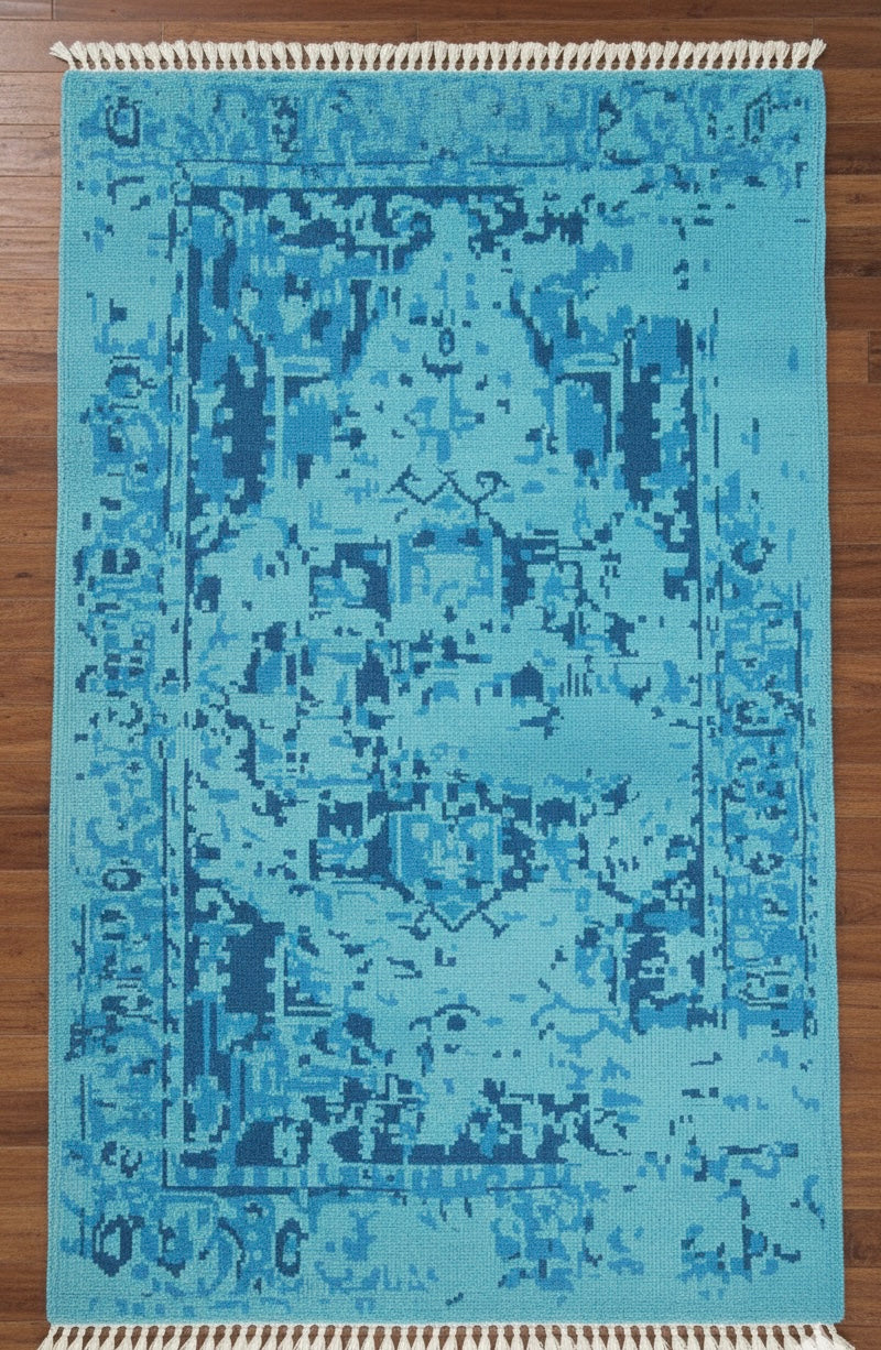 Modern Distressed Handknotted Rugs