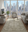 Vintage-Inspired Geometric Tribal Handknotted Rugs