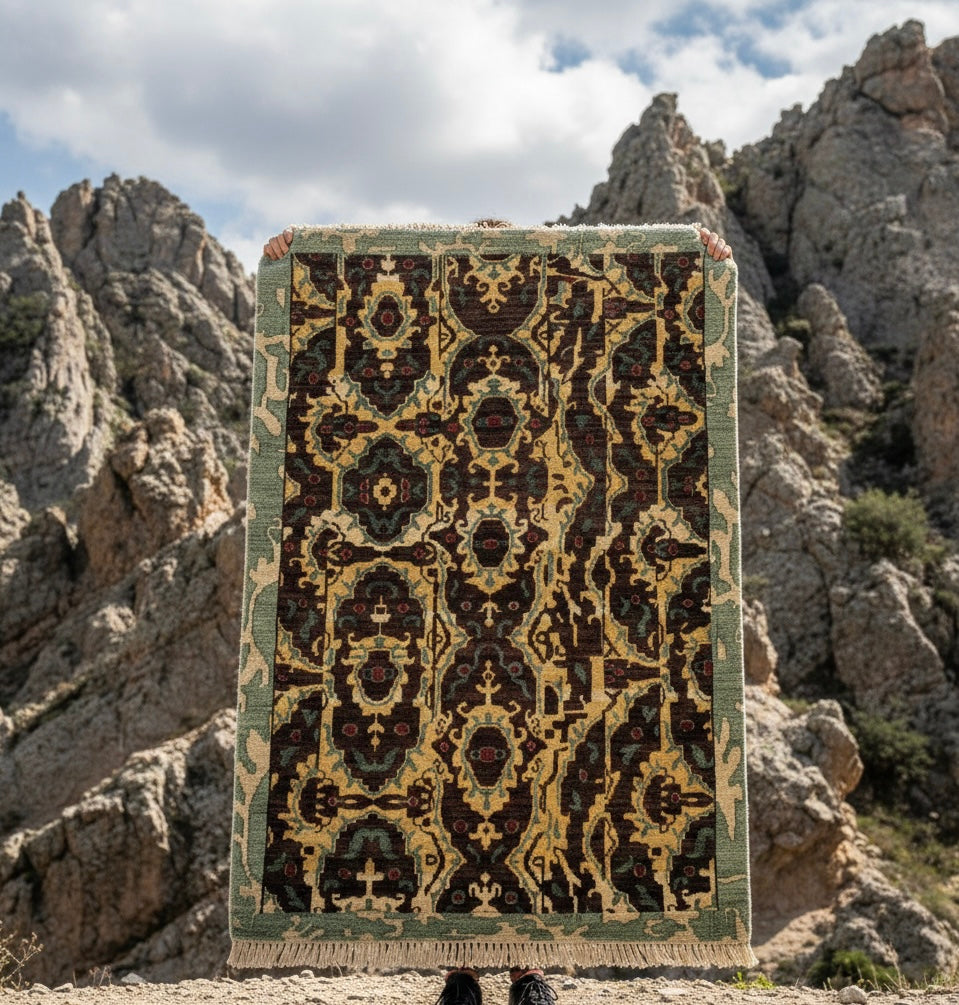 The Midnight Sultan Handknotted Rugs