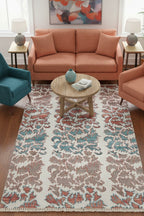 Rustic Modern Abstract Handknotted Rugs