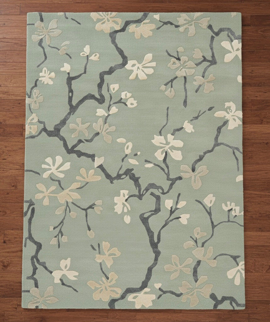 Ethereal Floral Tufted Rugs